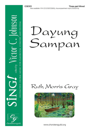 Book cover for Dayung Sampan - Three-part Mixed