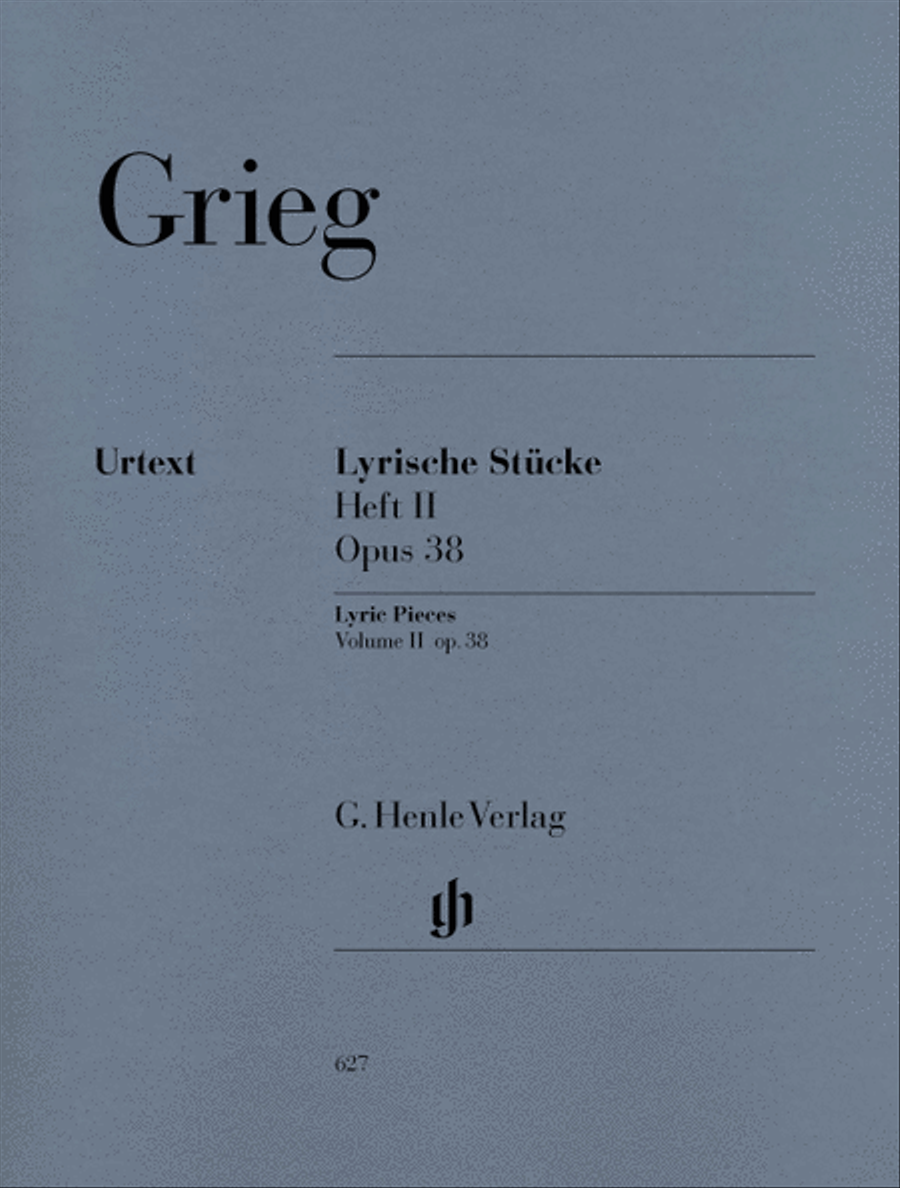 Lyric Pieces, Volume II Op. 38 Piano Solo scores gallery preview page 1