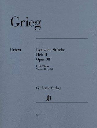 Book cover for Lyric Pieces, Volume II Op. 38