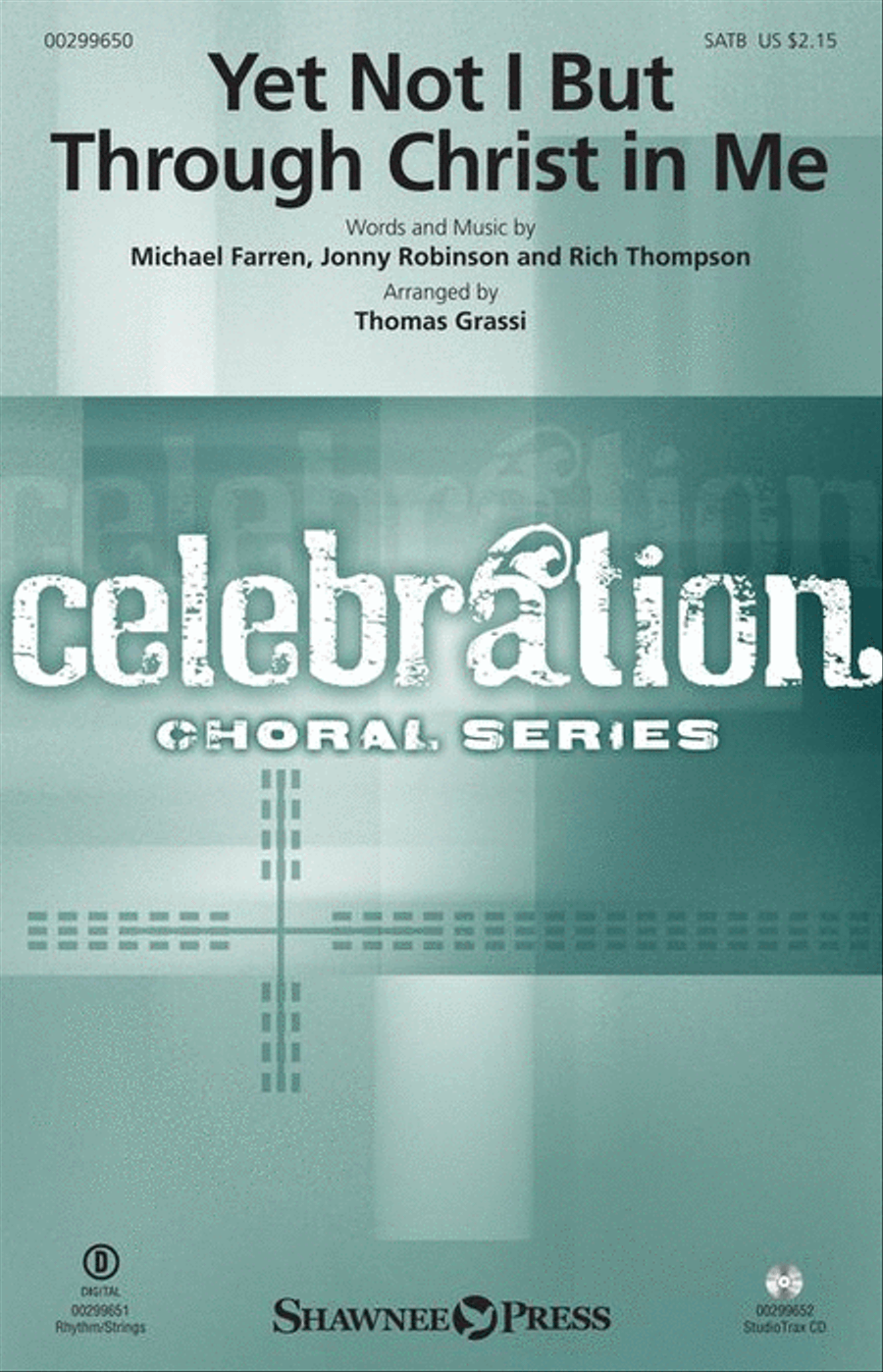 Yet Not I But Through Christ in Me 4-Part scores gallery preview page 2