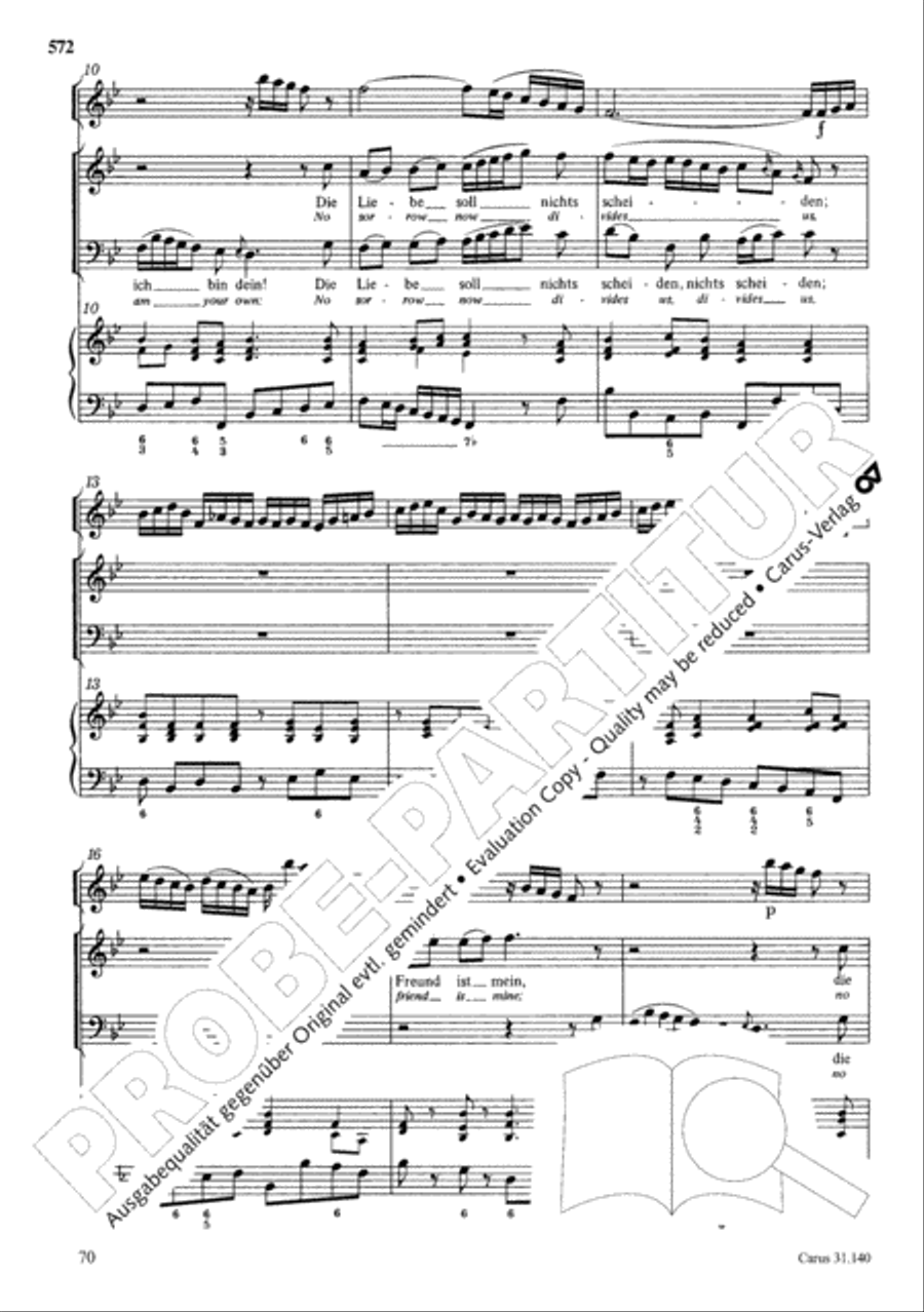 The Complete Sacred Vocal Works (Das geistliche Vokalwerk) Voice scores gallery preview page 573