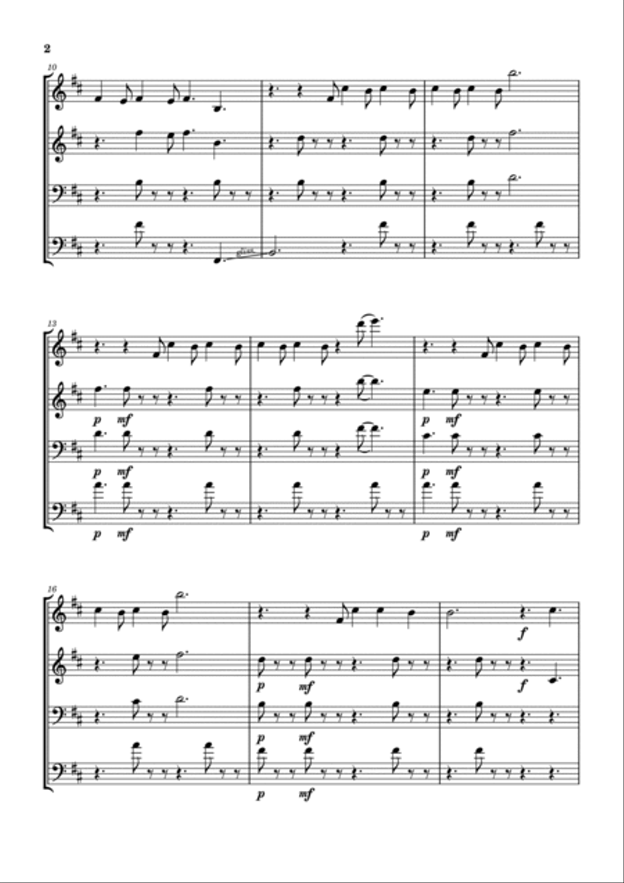Can't Take Away Brass Ensemble scores gallery preview page 3