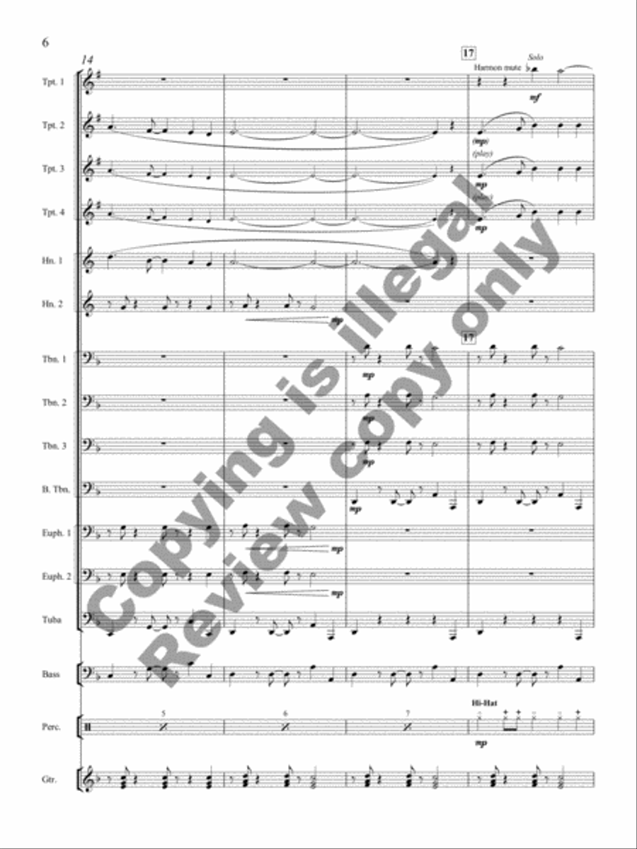 Christmas Brass Brass Band scores gallery preview page 8