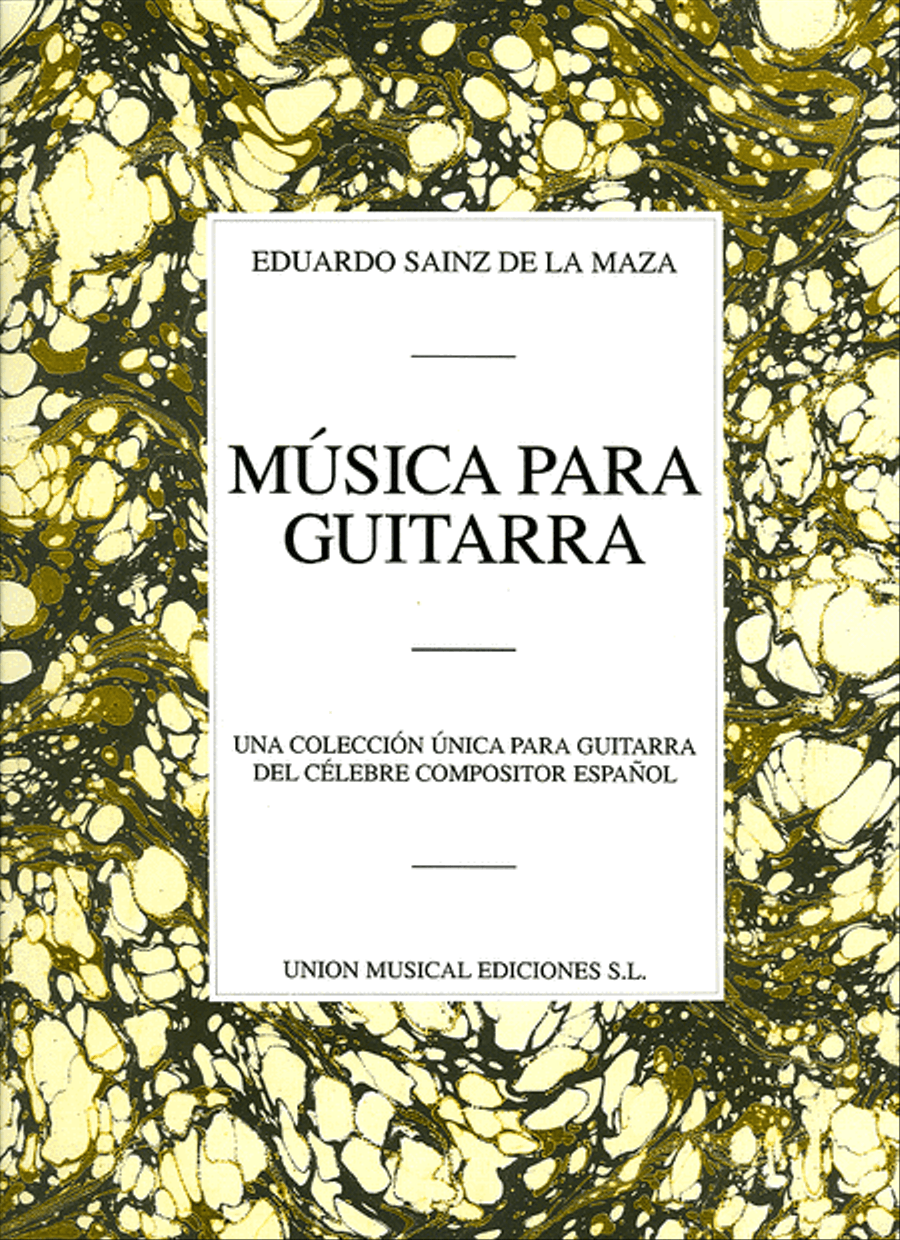 Musica para Guitarra Classical Guitar scores gallery preview page 1