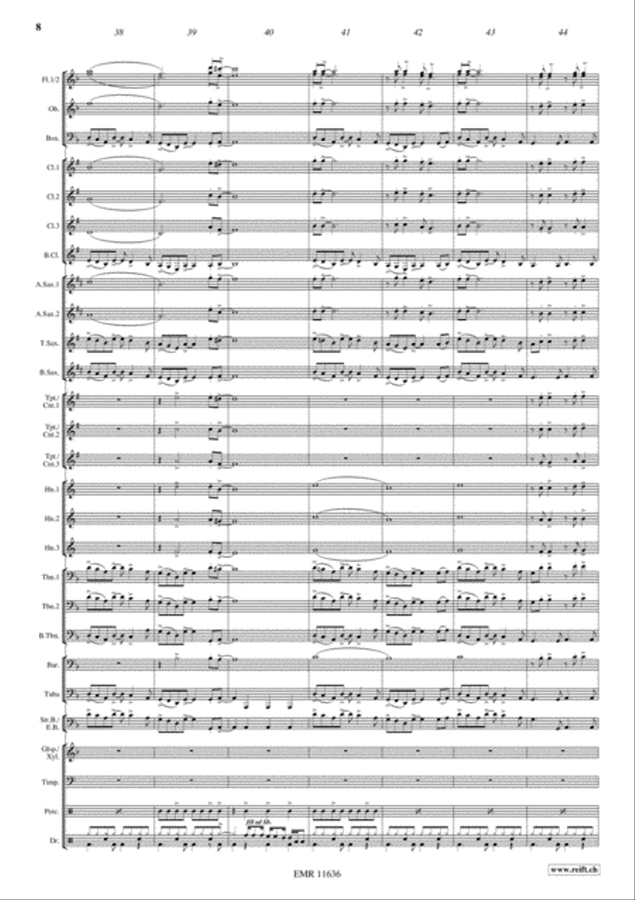 For Your Eyes Only For Your Eyes Only Concert Band scores gallery preview page 9