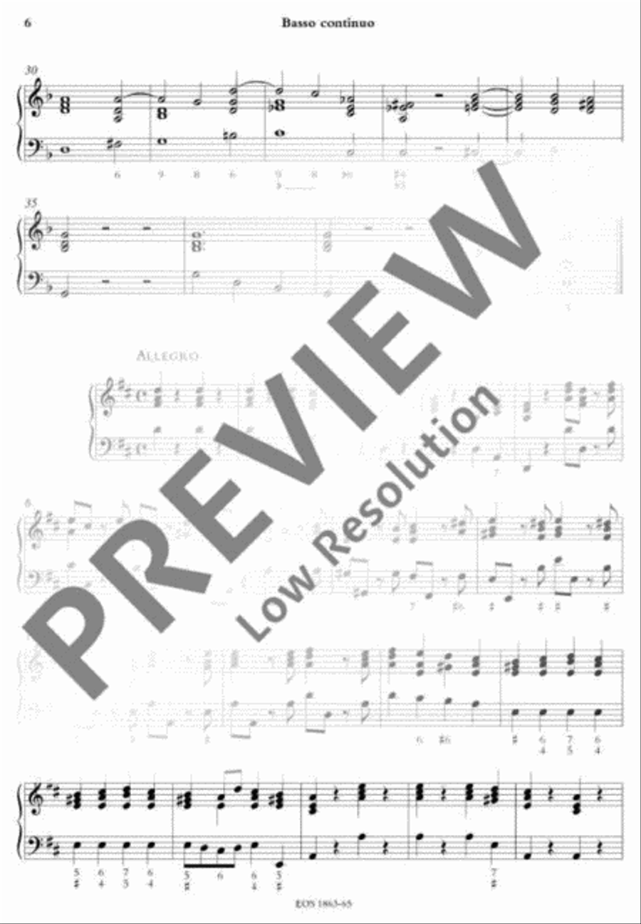 Concerto Grosso Concerto Grosso Basso Continuo scores gallery preview page 6