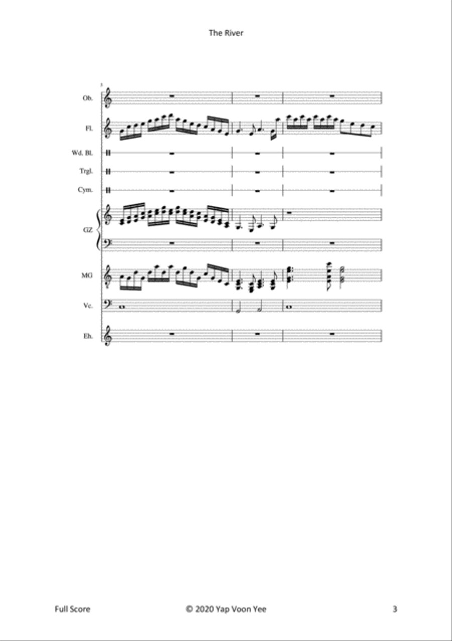 The River Large Ensemble scores gallery preview page 3