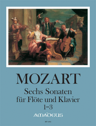 Book cover for Six Sonatas (Sonatas 1-3) Vol. 1