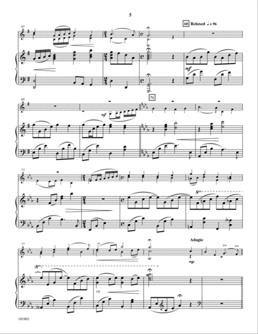 O Little Town of Bethlehem Brass Duet scores gallery preview page 5