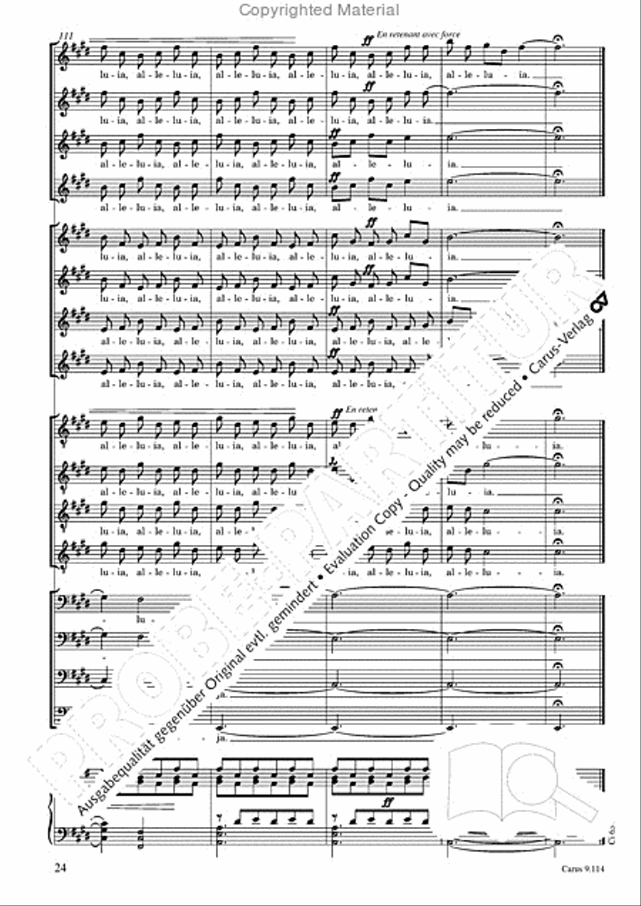Trois Fragments de son Choir scores gallery preview page 25