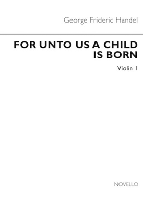 Book cover for For Unto Us a Child Is Born