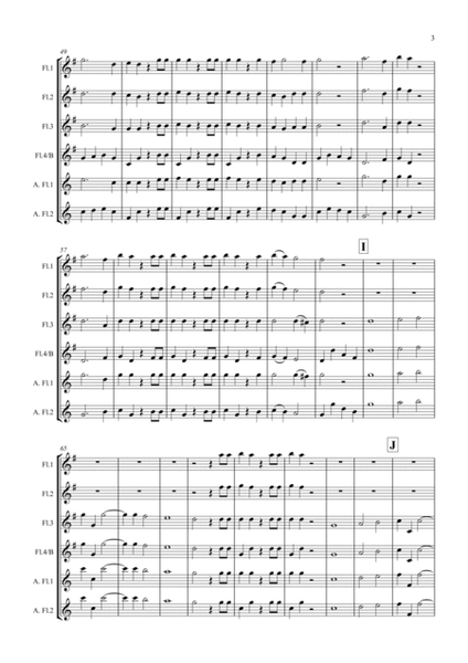 Hallelujah Chorus for Flute Quartet image number null