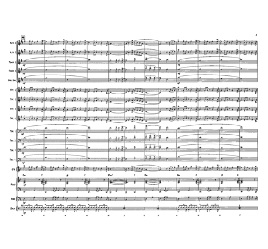 Night Flight to Rio Night Flight to Rio Jazz Ensemble scores gallery preview page 6