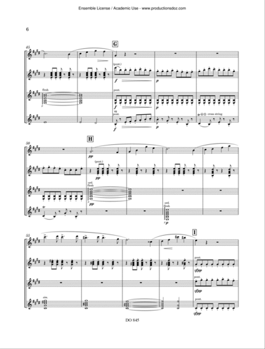 Mahler Lieder Guitar Ensemble scores gallery preview page 6