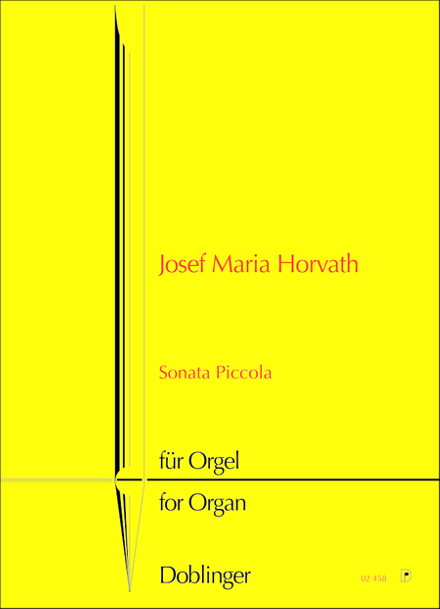 Sonata Piccola Organ scores gallery preview page 1