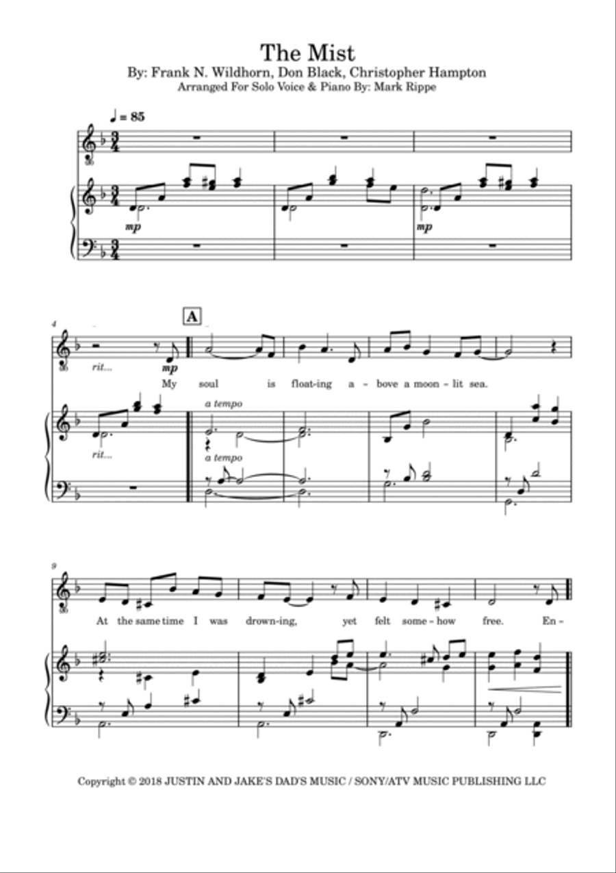 The Mist Voice scores gallery preview page 2