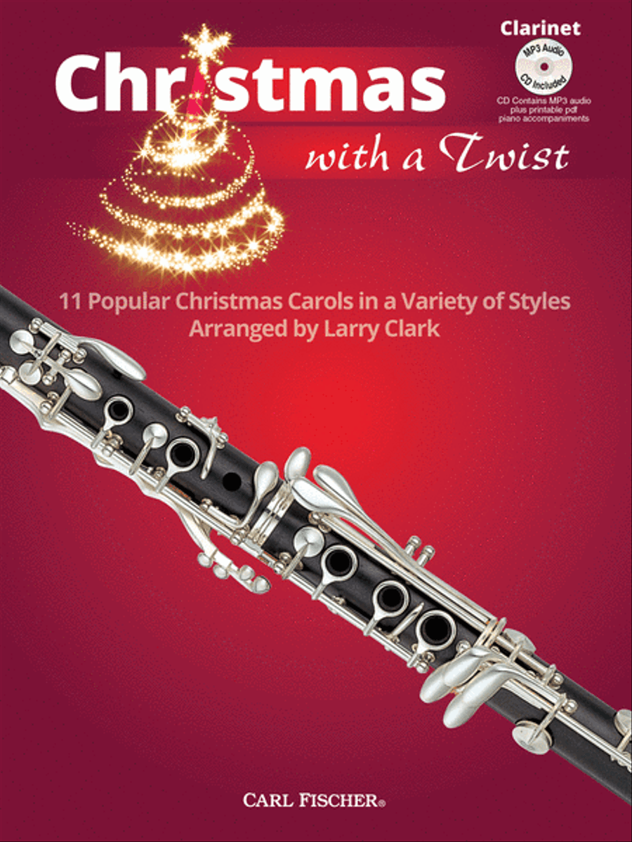 Christmas With a Twist B-Flat Clarinet scores gallery preview page 1