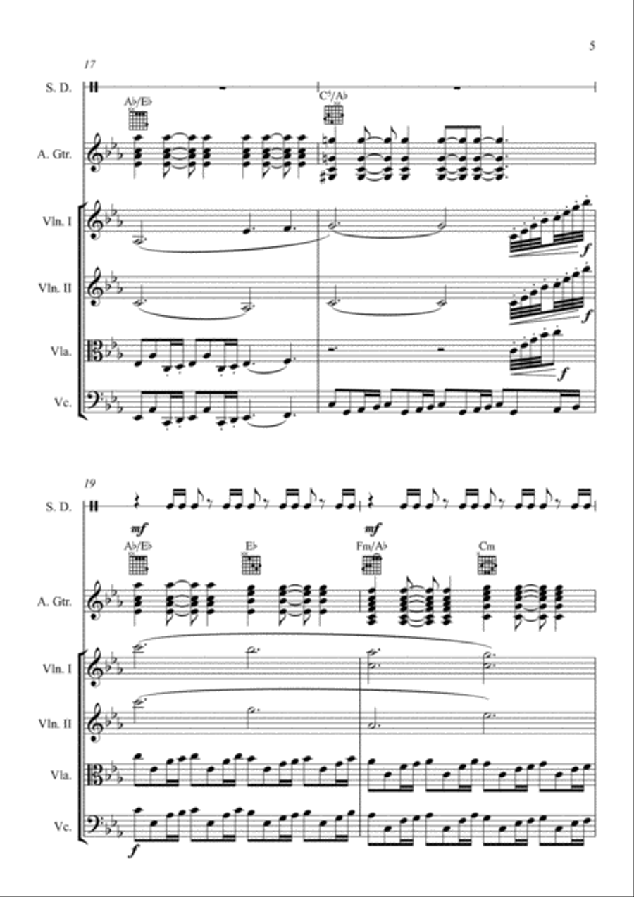 Game Of Thrones Game Of Thrones String Quartet scores gallery preview page 5