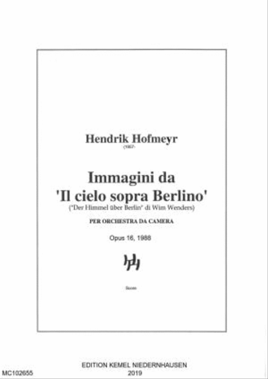 Il cielo sopra Berlino Score scores gallery preview page 1