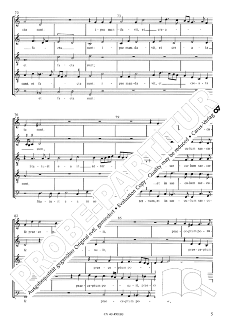 Psalm 148 and 150 Psalm 148 and 150 SATTB scores gallery preview page 6