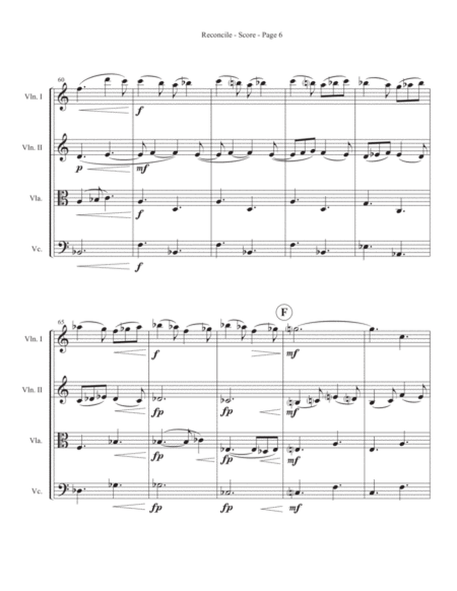 Reconcile (String Quartet Version) image number null