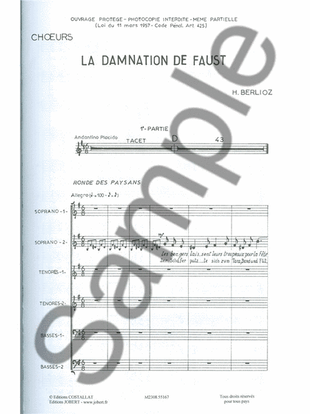 La Damnation De Faust Op.24 (opera)