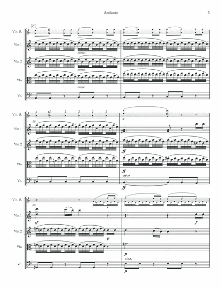 Andante from Violin Concerto Op.64