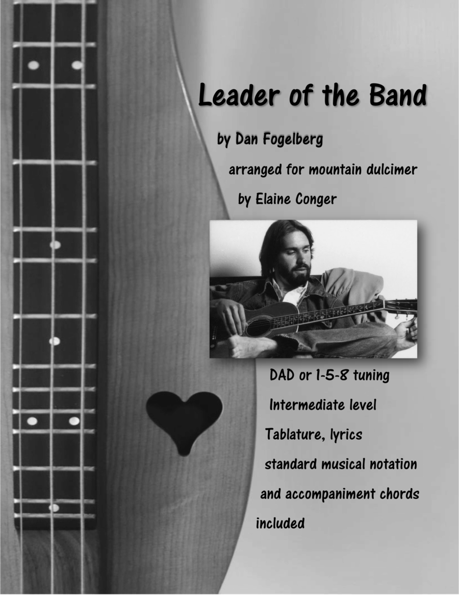 Leader Of The Band Dulcimer scores gallery preview page 1