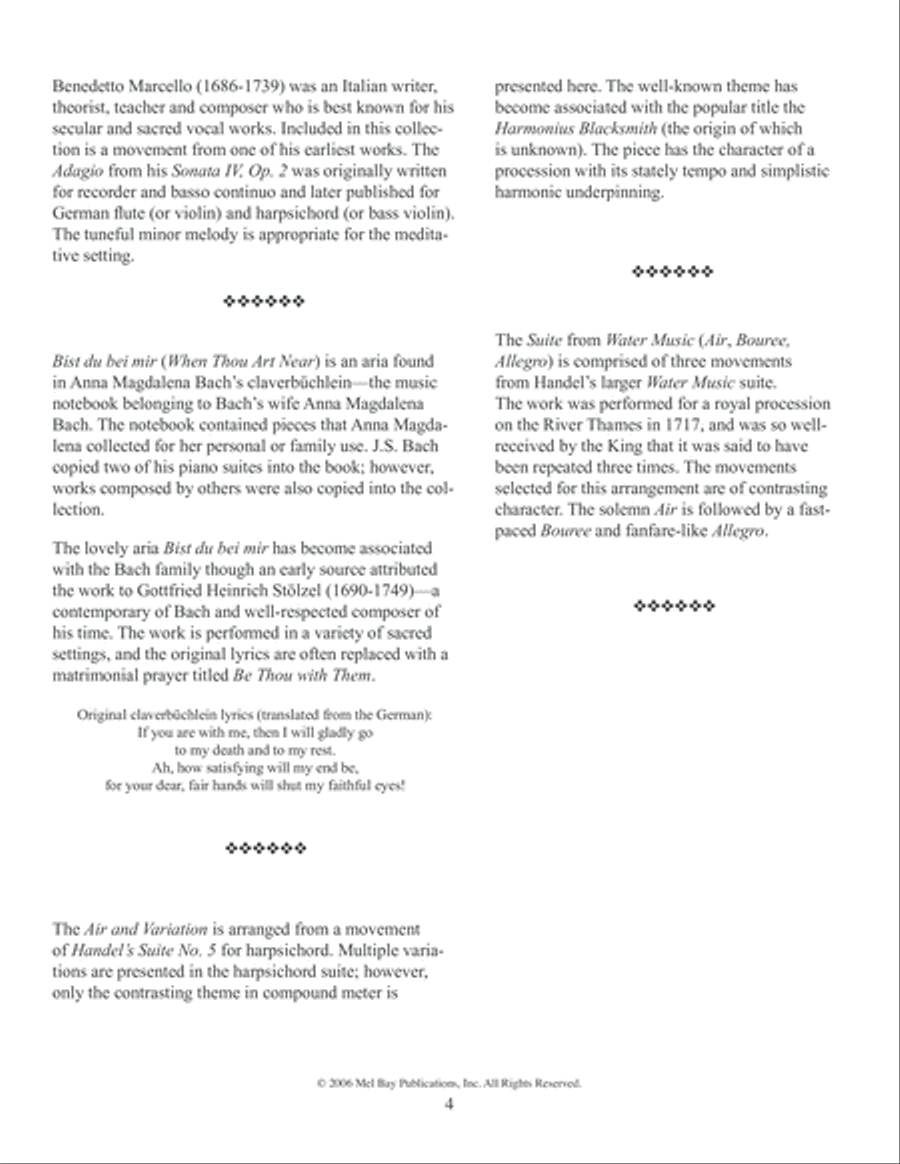 Sacred Classics for Flute and Piano Made Easy Oboe scores gallery preview page 5