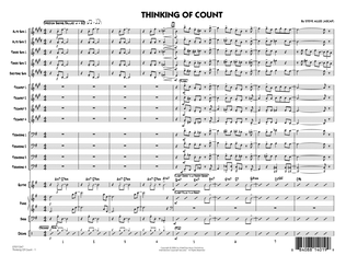 Book cover for Thinking of Count - Full Score