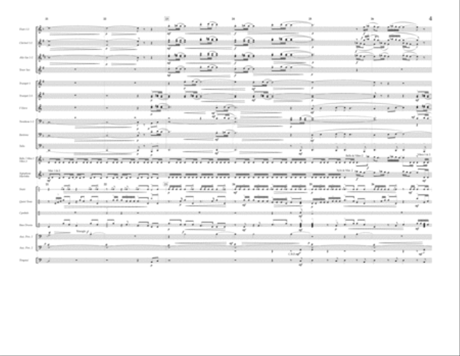 Another Brick in the Wall - Full Score Marching Band scores gallery preview page 4