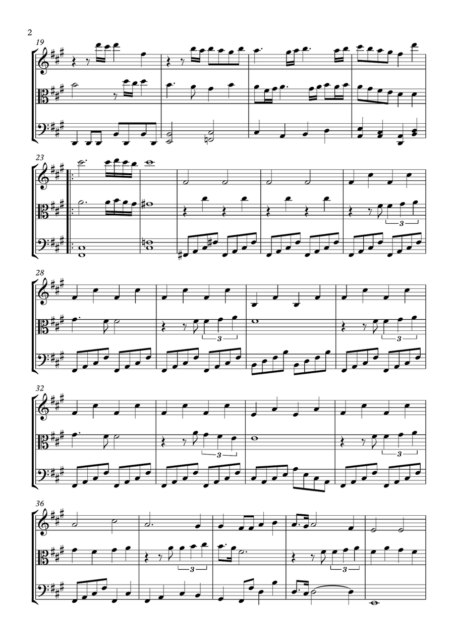 Final Countdown String Trio scores gallery preview page 2