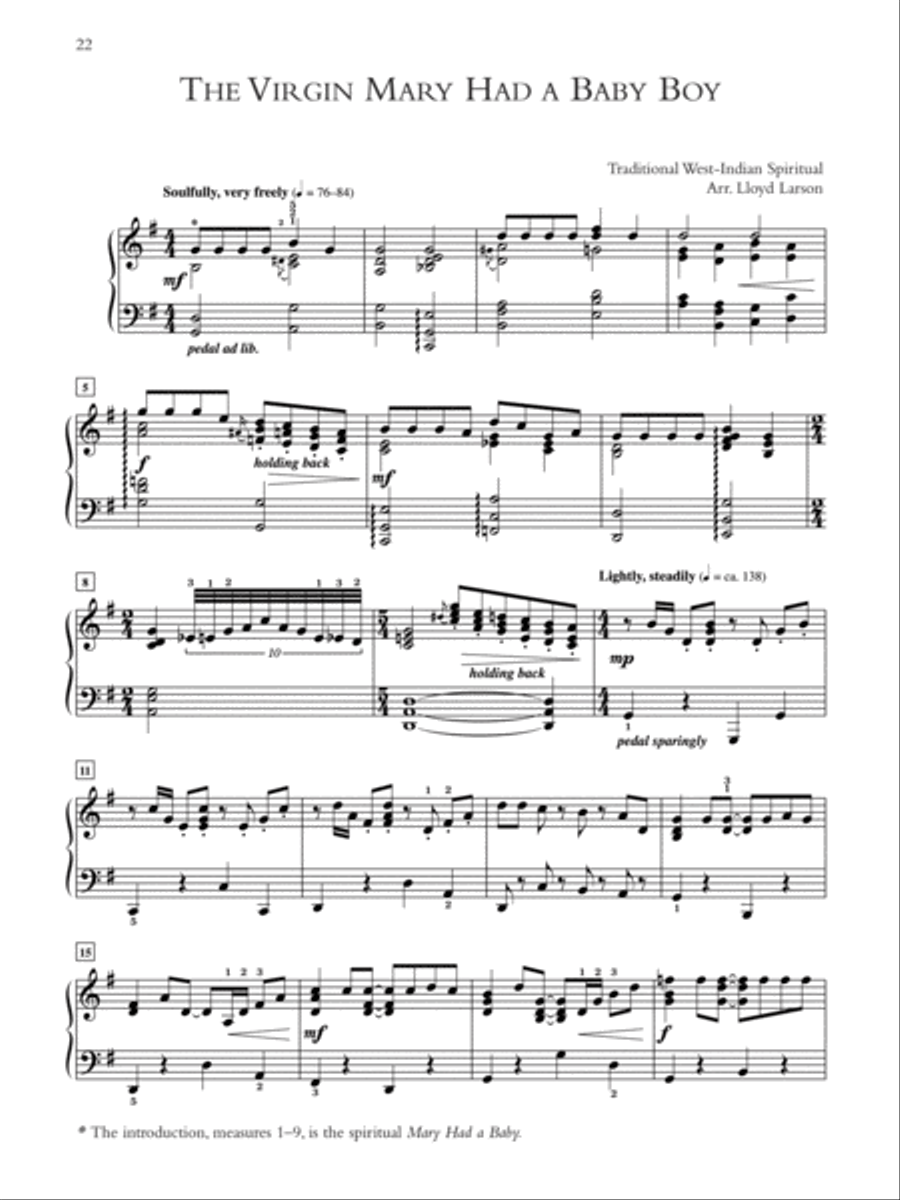 Joy to the World Piano Solo scores gallery preview page 2