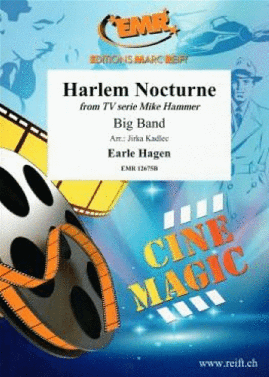 Harlem Nocturne Big Band scores gallery preview page 1