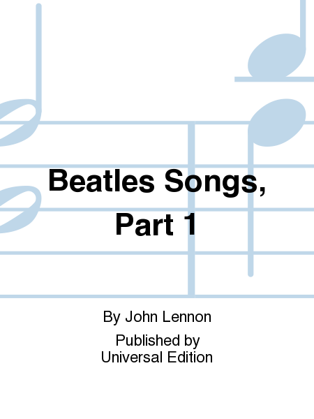 Beatles Songs, Part 1