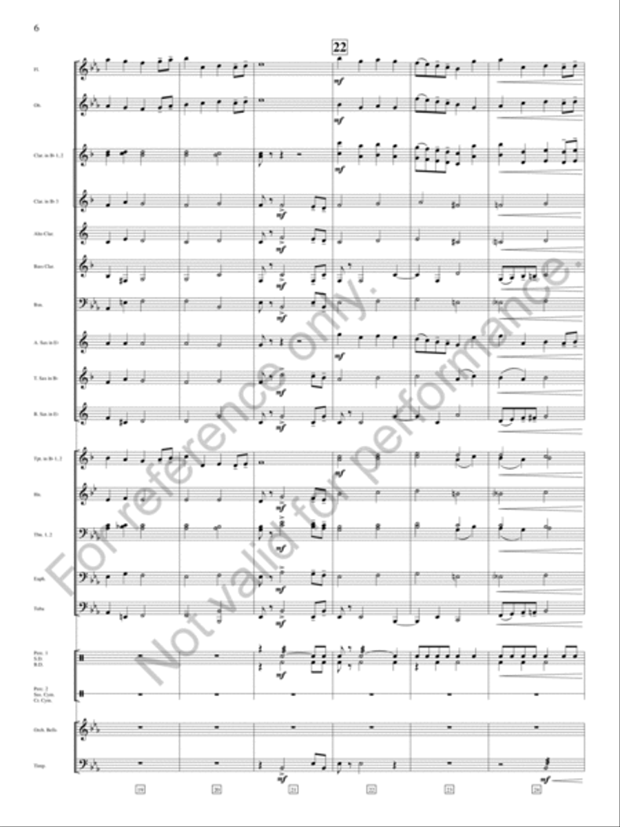 Chorale Prelude: All Things Bright And Beautiful Concert Band scores gallery preview page 7