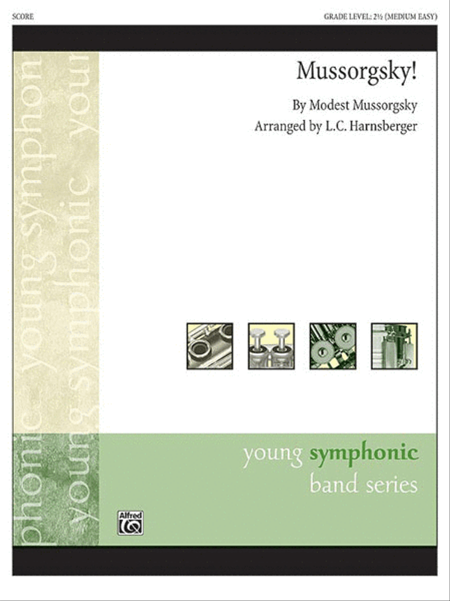 Mussorgsky! Concert Band scores gallery preview page 1