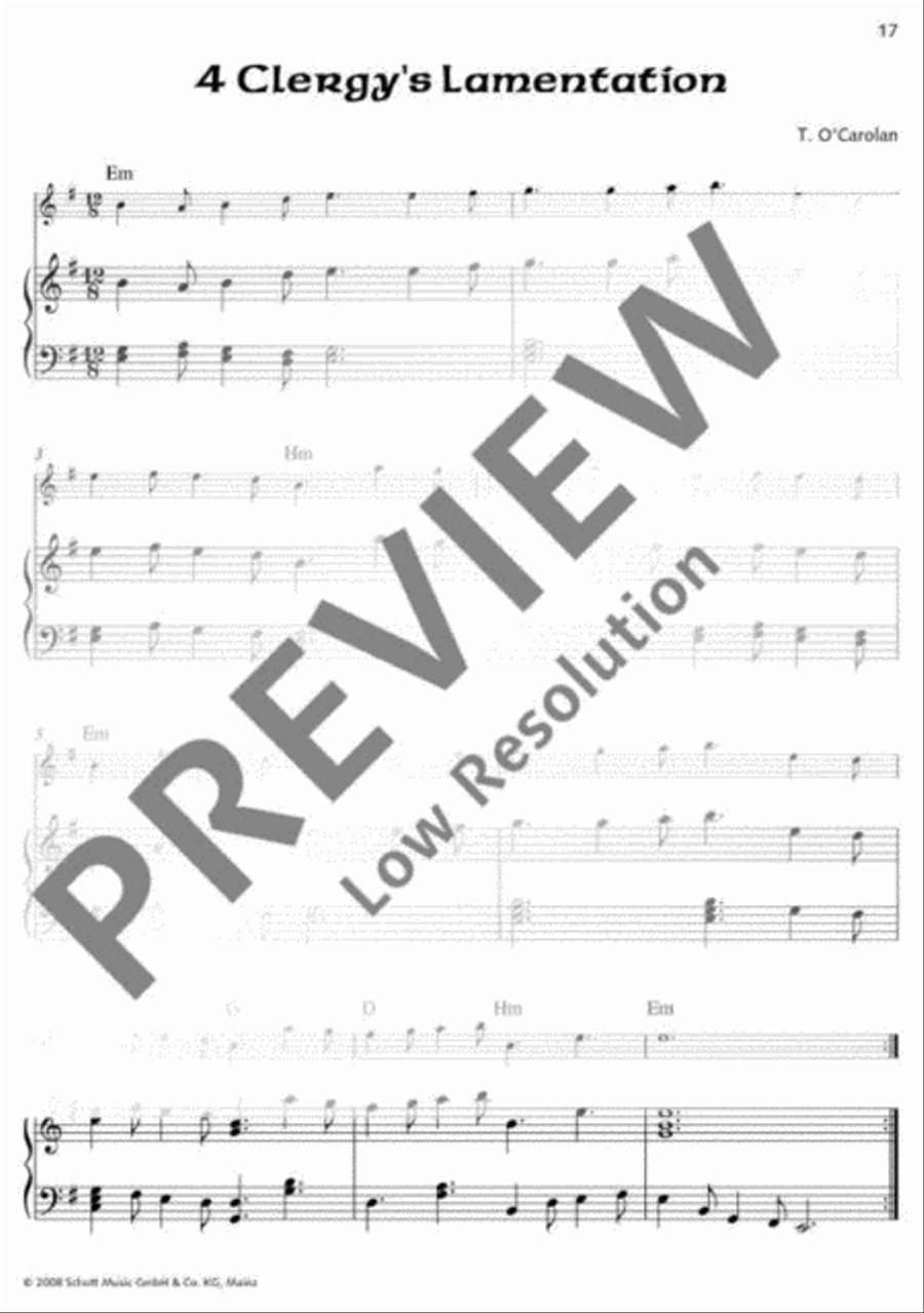 The O'Carolan Book The O'Carolan Book Flute scores gallery preview page 18