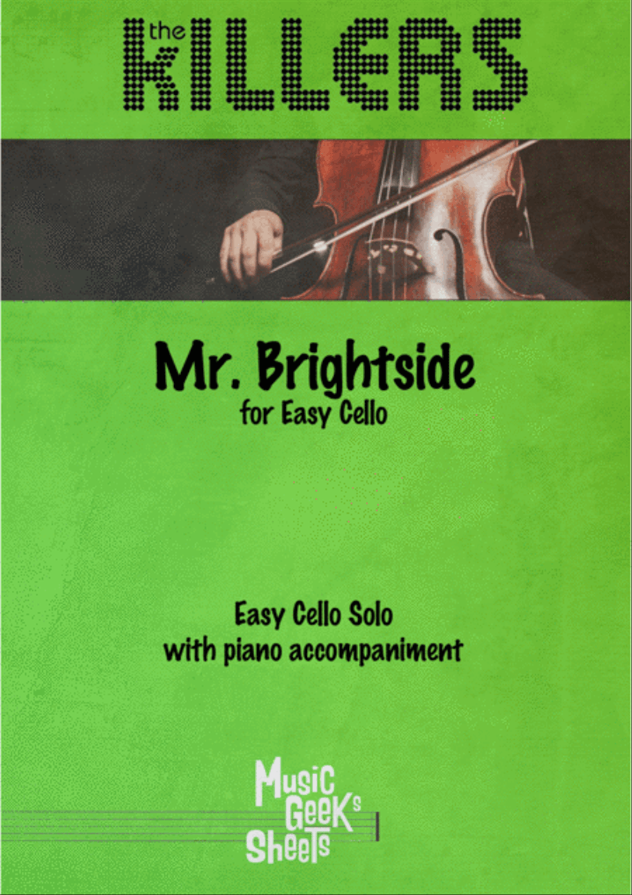 Mr. Brightside Piano scores gallery preview page 1