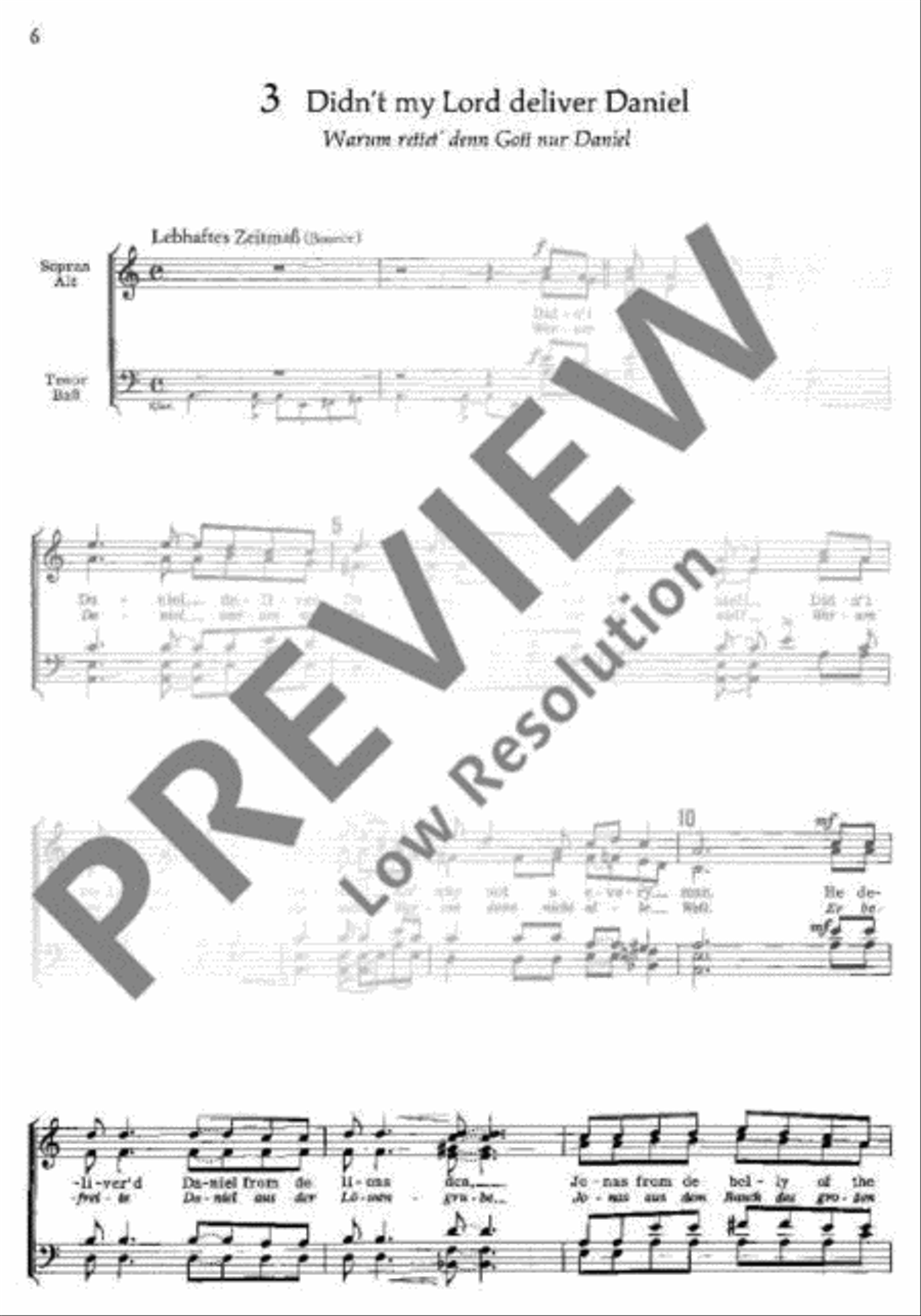 Spirituals for all 4-Part scores gallery preview page 7