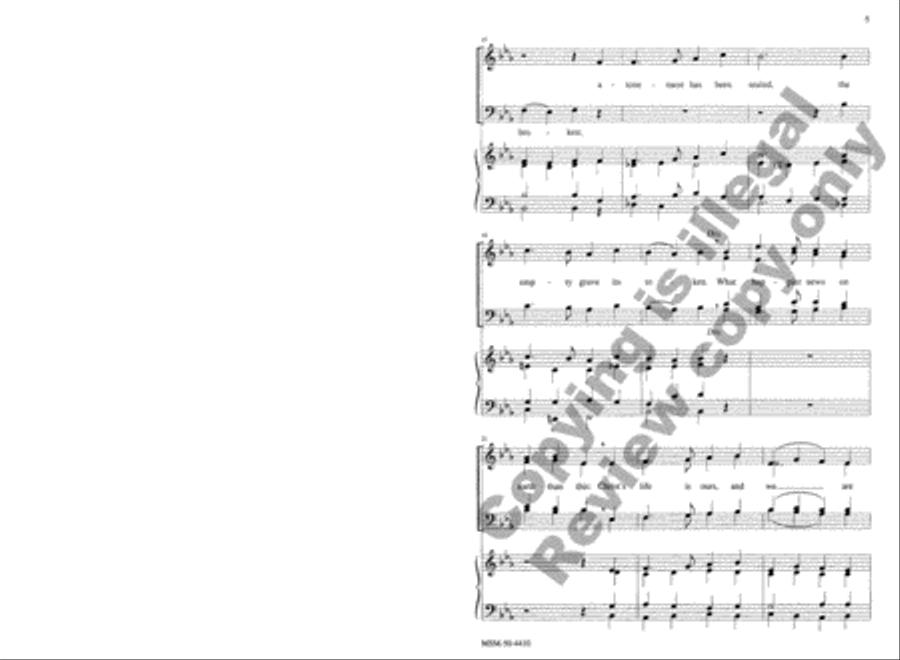 Around the World the Shout Resounds 4-Part scores gallery preview page 4