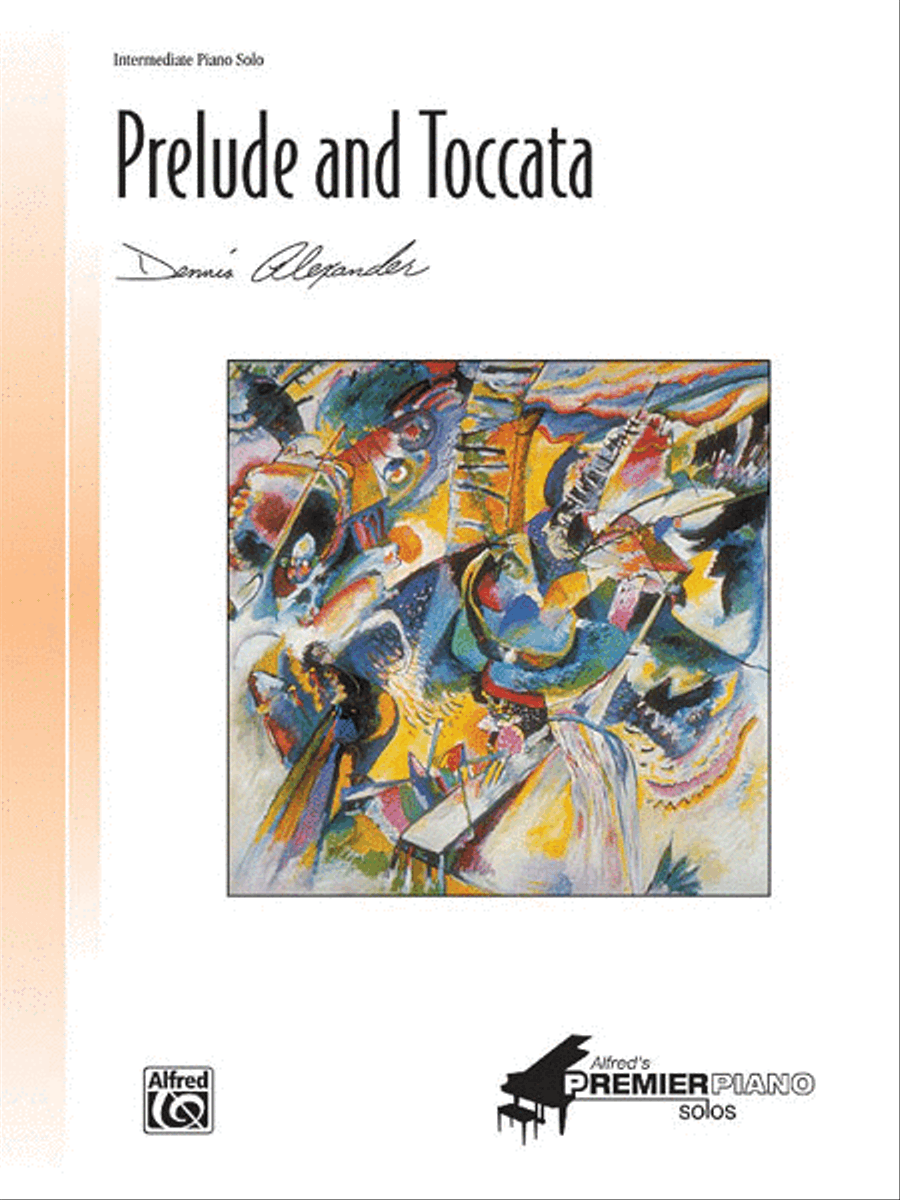 Prelude and Toccata Piano Solo scores gallery preview page 1