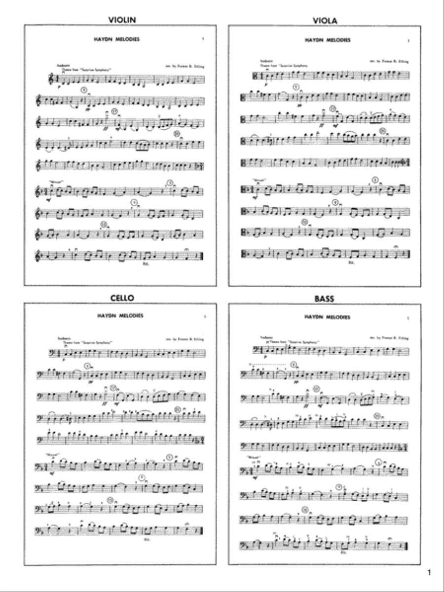 Solo Time for Strings, Book 3 Chamber Orchestra scores gallery preview page 3