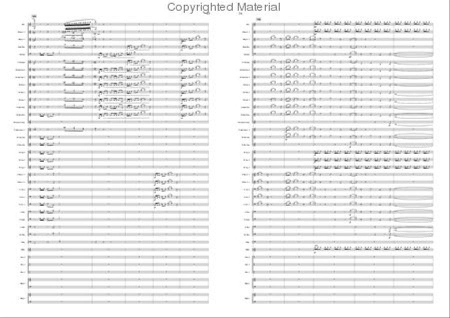 Variations on a Pentatonic Theme Concert Band scores gallery preview page 12