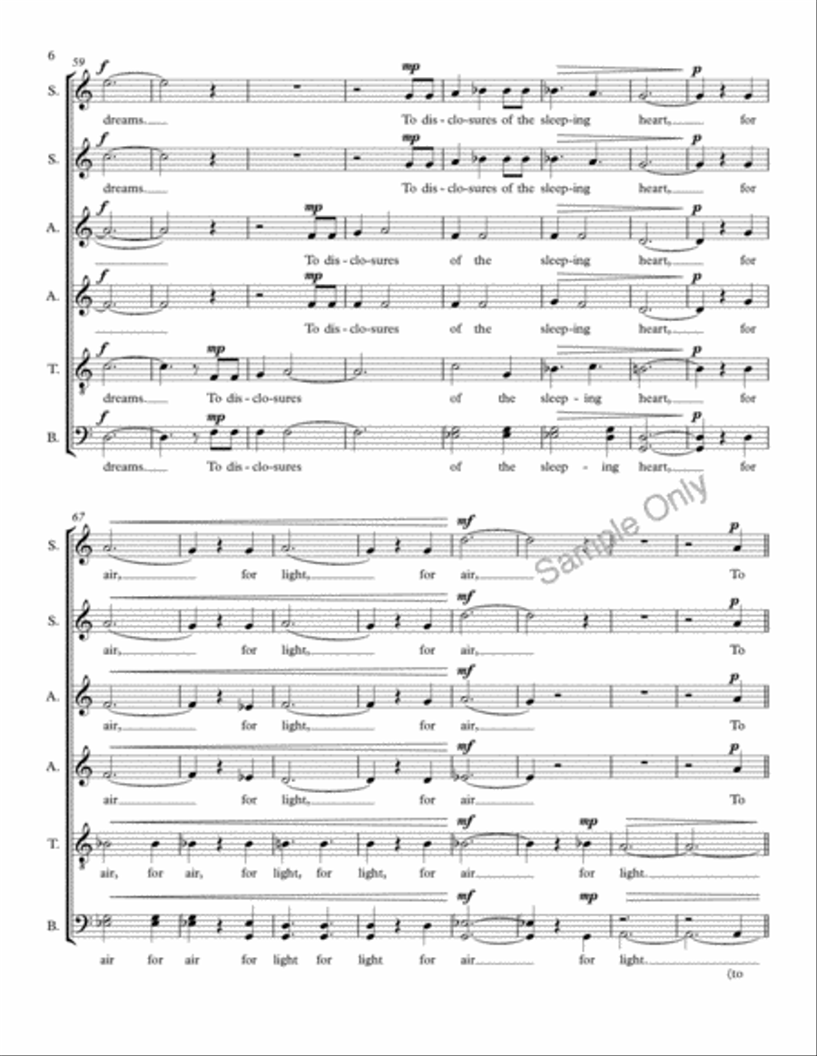 Winter Sun Winter Sun SSAATB scores gallery preview page 6