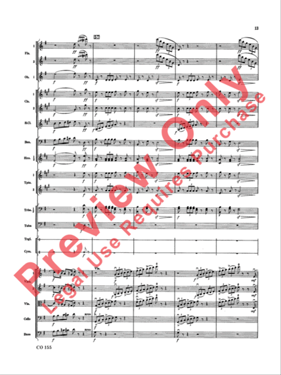 Nutcracker Set 2-march/trepak Full Orchestra scores gallery preview page 14