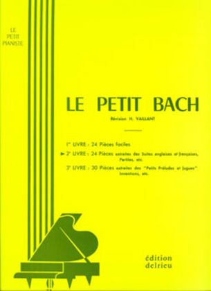 Book cover for Le petit Bach - Volume 2