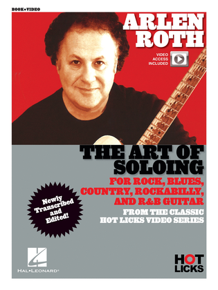 Book cover for Arlen Roth – The Art of Soloing
