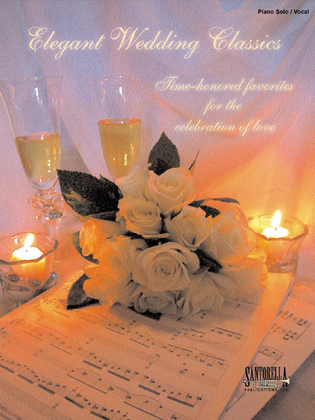 Book cover for Elegant Wedding Classics for Piano