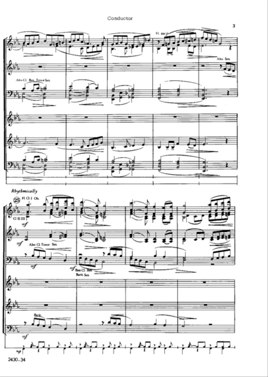 The Far Country Concert Band scores gallery preview page 4